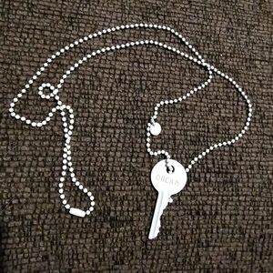 The Giving Keys | Matte White Dream Key Necklace